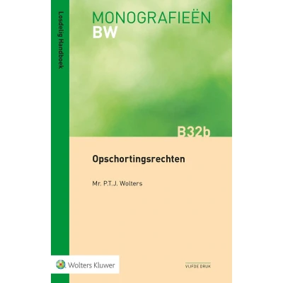 Afbeelding van 9789013156997 Monografieen BW B32b Opschortingsrechten