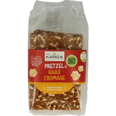 Afbeelding van Crackers pretzel kaas bio