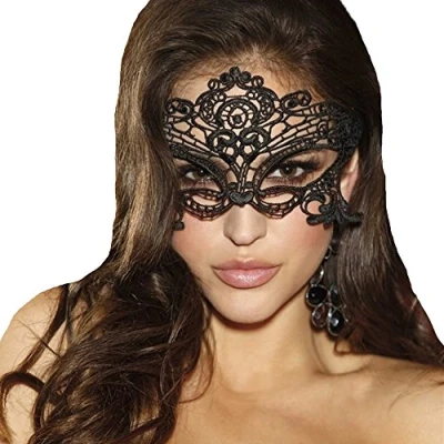 Afbeelding van JeVenis Luxe Sexy Kant Oogmasker Prom Masker Gemaskerd Bal voor Kostuumfeest