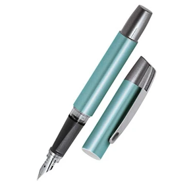 Afbeelding van ONLINE Vulpen Campus Iridiumveer M Metallic, F Metallic turquoise