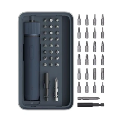 Afbeelding van HOTO Elektrische Schroevendraaier Electric Screwdriver Kit lamp set USBC 3,6V Design 25 in 1 QWLSD011