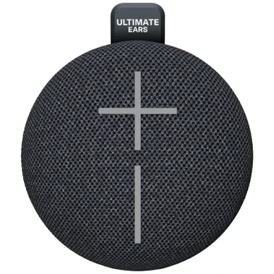 Afbeelding van ULTIMATE EARS MINIROLL Ultra Portable Waterproof Bluetooth Speaker, enorme bas, IP67 stofdicht, bereik van 40 meter Gentle Black