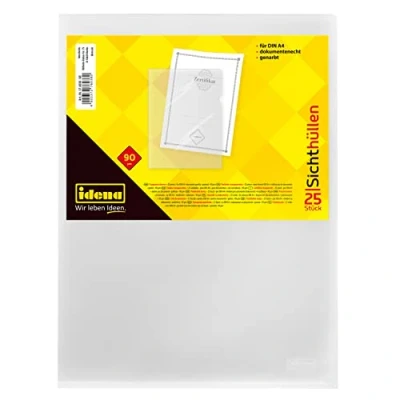 Afbeelding van Idena 376038 zichthoes A4, generfd, 25 stuks
