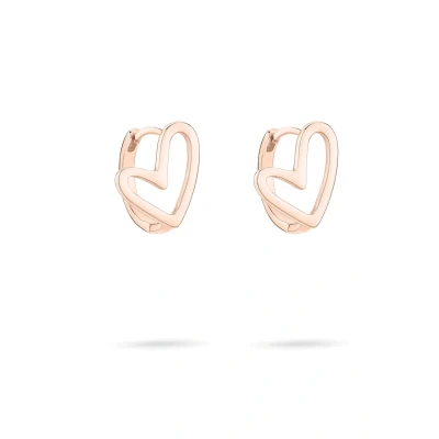 Afbeelding van Tamaris Hartcreool TJ 0579 E 15 IP roségoud, 1,5 cm, Roestvrij staal, Geen edelsteen