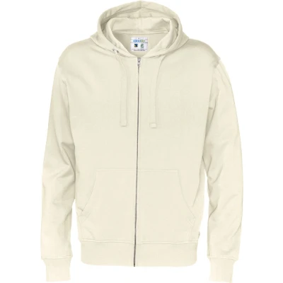 Afbeelding van Cottover HOODIE FULL ZIP MAN GOTS GECERTIFICEERD 141010 Ecru