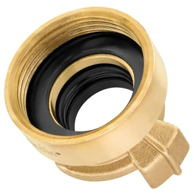 Afbeelding van Poppstar Messing Snelkoppeling 1 1/4 inch Binnendraad (koppeling systeem Geka met 1/4&quot; schroefdraad)