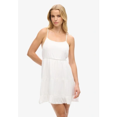 Afbeelding van Superdry MINI Beach CAMI Jurk, Dames, Maat: 40, Optic