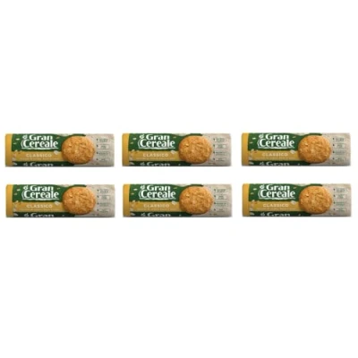 Afbeelding van 6x Mulino Bianco Gran Cereale Classico granen koekjes Multi Cerealia 250g