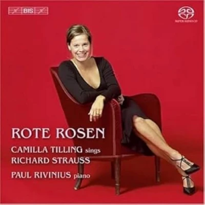 Afbeelding van Camilla Tilling, Paul Rivinius, Ulf Wallin Strauss: Rote Rosen (Super Audio CD)