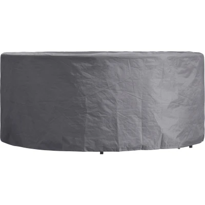 Afbeelding van Tuinsethoes Rond Ø 200 x 85 cm (PP, Grijs)