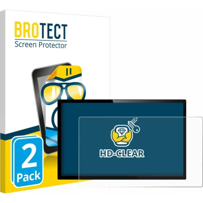 Afbeelding van BROTECT 2x Schermbeschermer 7&quot; voor Touch Panel PC&#039;s met 7.0 inch Display (17.8 cm) [154.8 mm x 87 mm, 16:9] Screen Protector Transparant