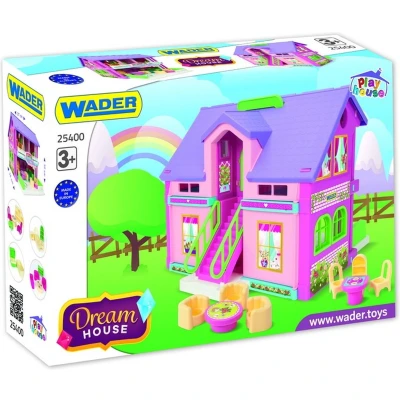 Afbeelding van Poppenhuis Speelset Roze