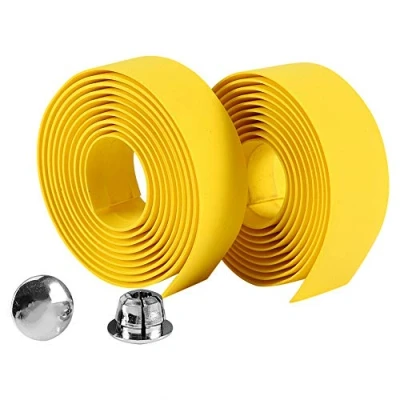 Afbeelding van Alomejor 2 STKS Racefiets Stuurband Fietsen Handvat Wraps Fiets Stuur Tape Bar met Plugs
