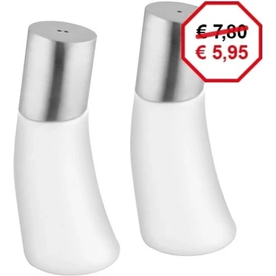 Afbeelding van Peper/Zoutstrooier Porselein, HVS Select