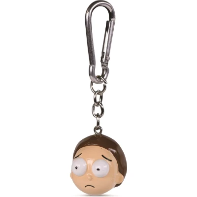 Afbeelding van Rick and Morty Head 3D Polyresin Sleutelhanger