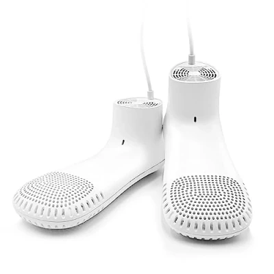 Afbeelding van Schoendroger elektrische, Laarzendroger deodorizer met timer 6 modi, warmer voor sneeuwlaarzen, sneakersokken, geen lawaai ventilator, EU stekker
