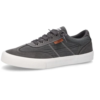 Afbeelding van Dockers by Gerli Washed Canvas Sneaker Dark Grey Sneakers donkergrijs EU44