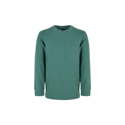 Afbeelding van Urban Classics Oversized Longsleeve voor kinderen, Maat: 134/140, Paleleaf