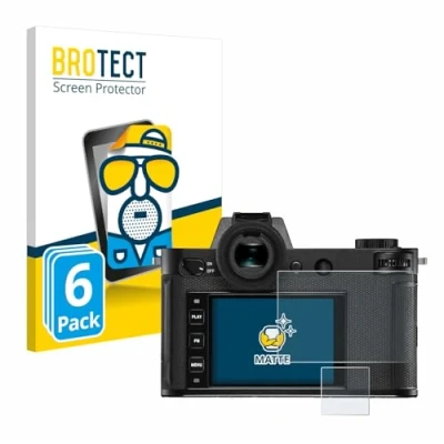 Afbeelding van BROTECT Screenprotector voor Leica SL2 S Folie Beschermfolie matte (6 Stuks)