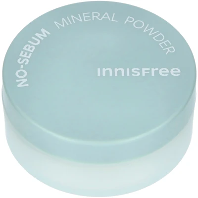 Afbeelding van Innisfree No sebum Mineral Powder 5g Korean skincare Vette Huid Verminderd glans Setting