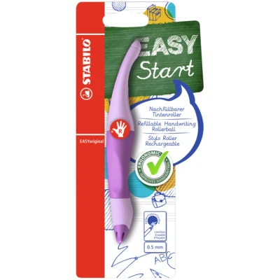 Afbeelding van Rollerpen STABILO Easyoriginal rechtshandig medium pastel lila blush blister à 1 stuk