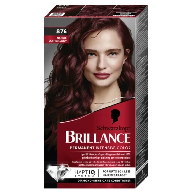 Afbeelding van Schwarzkopf Brillance 876 Noble Mahogany 160 ml