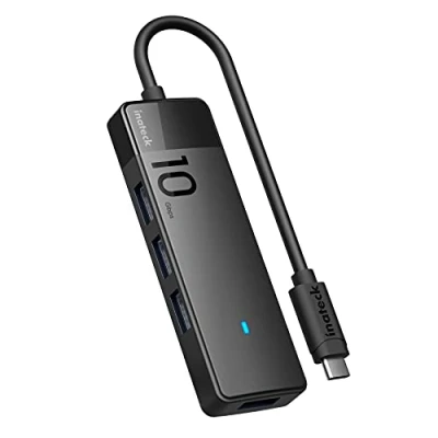 Afbeelding van Inateck USB 3.2 Gen 2 snelheid, C naar hub met 4 A poorten, HB2025