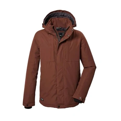 Afbeelding van G.I.G.A. DX heren Functioneel jack/outdoorjack waterdicht met afritsbare capuchon GW 56 MN JCKT, herbstlaub, 4XL, 41868 000