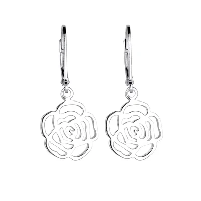 Afbeelding van ELLI Oorbellen &#039;Blume&#039; zilver