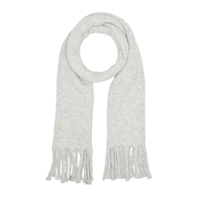 Afbeelding van s.Oliver MIT Fransen Sjaal, Dames, Maat: One Size, Grau meliert
