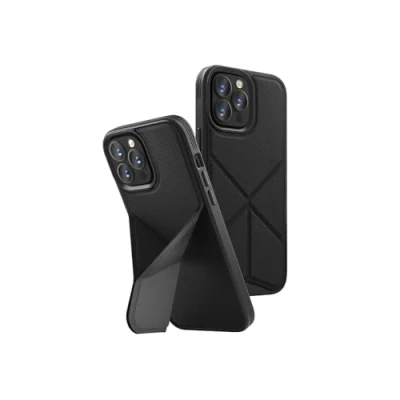 Afbeelding van UNIQ Transforma Back Cover hoesje met MagSafe voor Apple iPhone 14 Pro Max Zwart