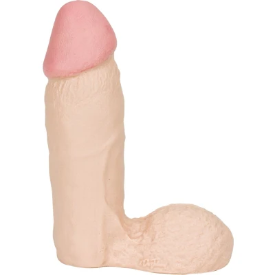 Afbeelding van Thick Dong with Balls 7 / 18 cm White