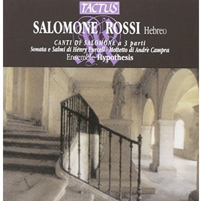 Afbeelding van Leopoldo D Ago Ensemble Hypothesis Rossi: Canti Di Salomone A 3 Parti (CD)