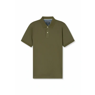 Afbeelding van OLYMP Poloshirt Piqué Olijfgroen