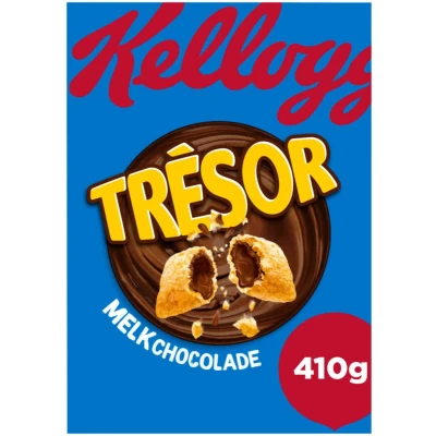 Afbeelding van Kellogg&#039;s TRESOR Melk Chocolade 410 gr