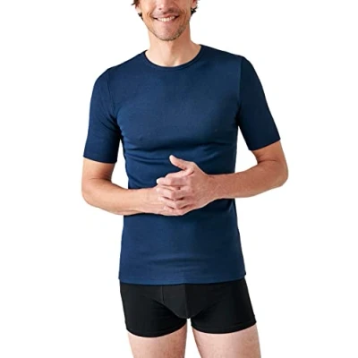 Afbeelding van Damart Thermolactyl Interlock Mesh T shirt met korte mouwen