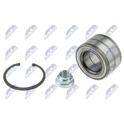 Afbeelding van NTY KLT LR 004 Wiellagerset Achteras, Achteras links, rechts Met wielnaaf, wielbevestigingsbout, moer LAND ROVER: Range Rover Sport