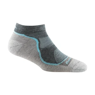 Afbeelding van Darn Tough Hike Women #1986 Light Hiker No Show Lightweight Cushion Slate