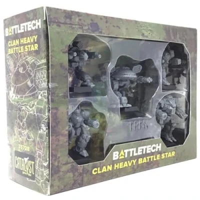 Afbeelding van Catalyst Game Labs BattleTech Clan Heavy Battle Star Miniatuurspel Engelse versie