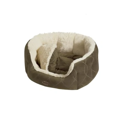 Afbeelding van Nobby Comfort bed diner beige/bruin L x D H: 65 57 22 cm