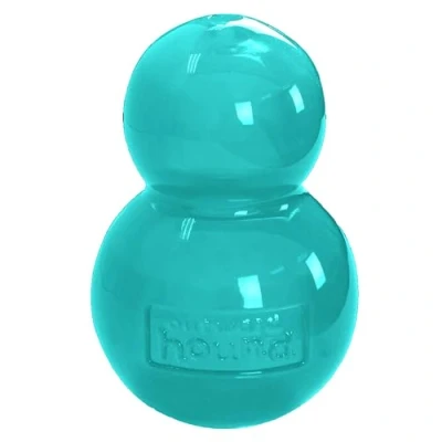 Afbeelding van Outward Hound by Planet Dog Double Tuff Interactive Treat Stuffer Hond Kauwspeelgoed, Duurzaam Hondenspeelgoed, Medium, Blauw