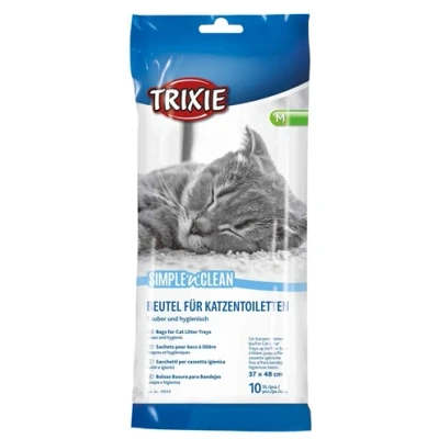 Afbeelding van Trixie Kattenbakzak Simple&#039;n&#039;clean TOT 71X56 CM 10 ST