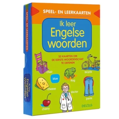 Afbeelding van Deltas Ik leer Engelse Woorden Speel en Leerkaarten