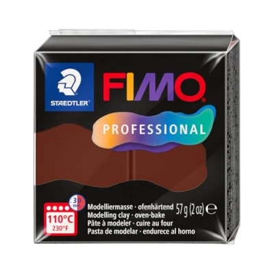 Afbeelding van Fimo Mod.masse prof 57g chocolade
