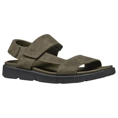 Afbeelding van Geox U Xand 2s B Sandalen voor Heren, Militair., 39 EU