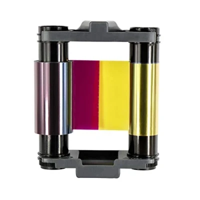 Afbeelding van CBGR0100C YMCKO Lint Volledige Kleur voor Evolis Badgy 100 200 Kaartprinters, Prints