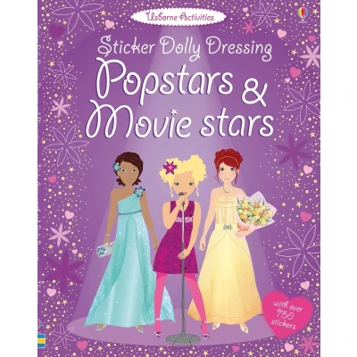 Afbeelding van Sticker Dolly Dressing: Popstars and Movie Stars (Usborne Dressing): 1