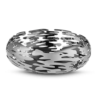 Afbeelding van Alessi BM02 Ronde Mand, 18/10 roestvrij staal, Zilver, One size
