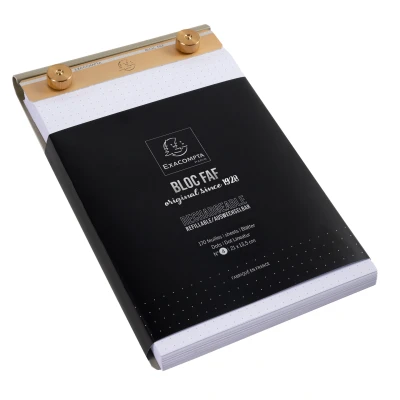 Afbeelding van Exacompta Code 12124E 1 blok Notes Faf N4 compleet 21 x 13,5 cm 170 vellen stippen