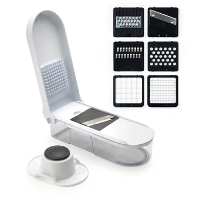 Afbeelding van Salter Food Chopper Multifunctional Mandoline Slice 6 verwisselbare messen